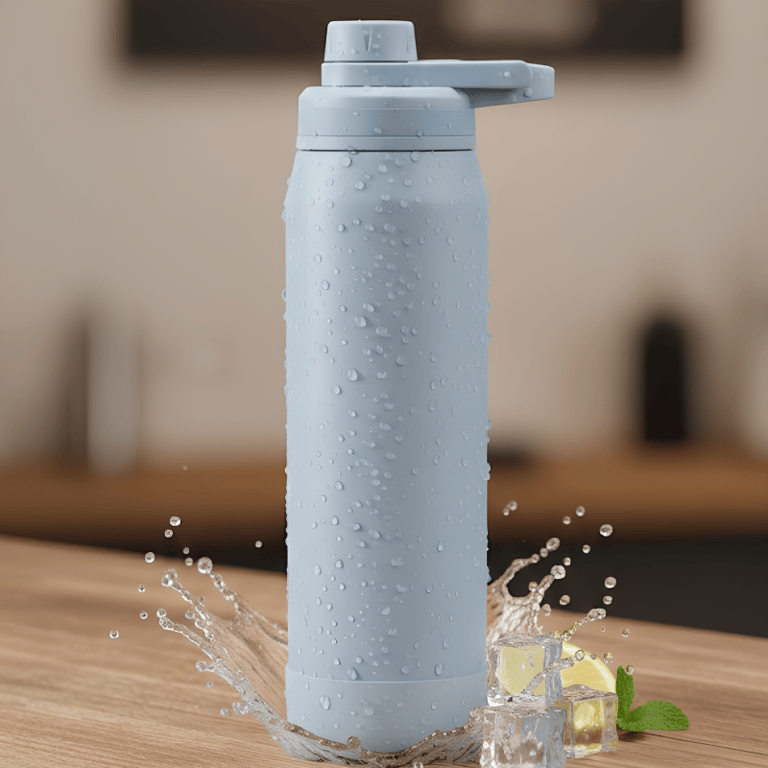 Garrafa Térmica 650ml Com Tampa Vedada Ideal Para Manter Sua Bebida Conservada 