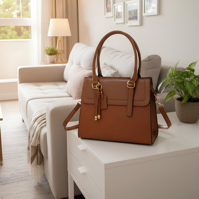 Elegante Bolsa Feminina Tipo Bag Executive