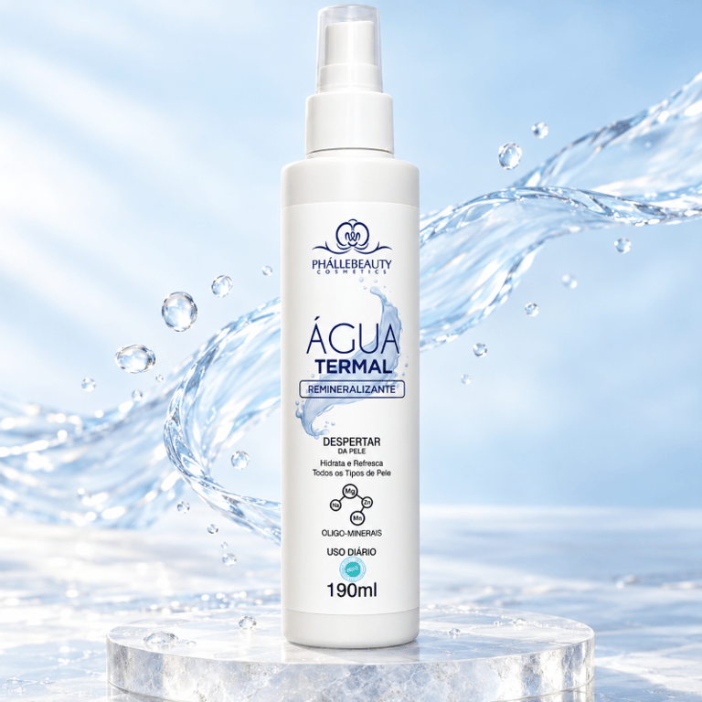 Água Termal Remineralizante Despertar Da Pele Phállebeauty 190ml