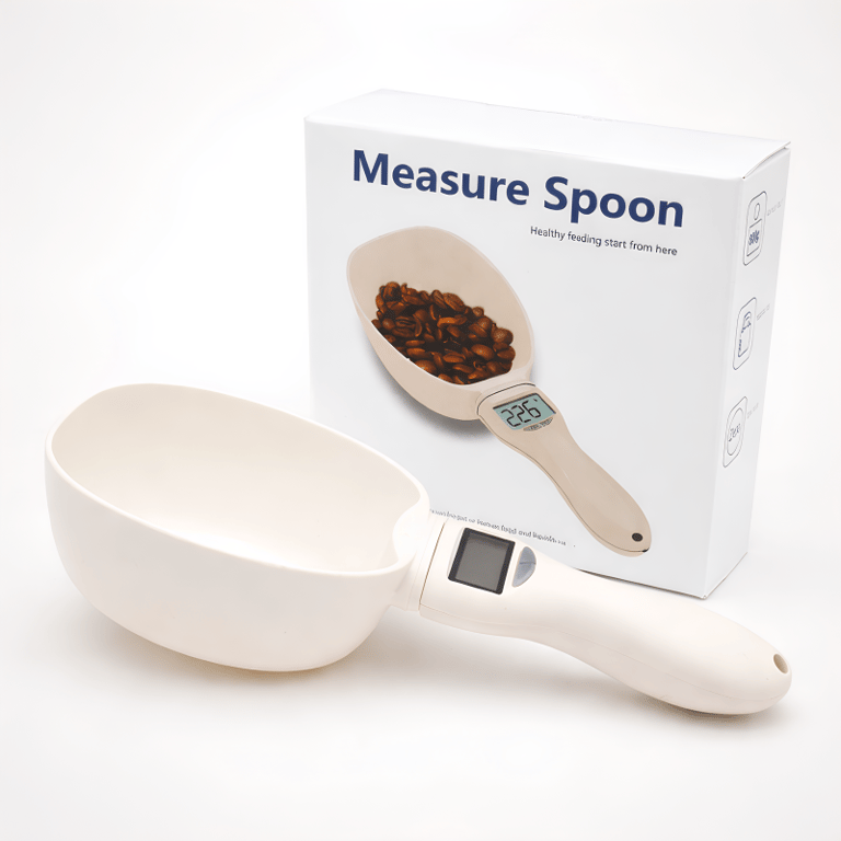 Colher Medidora Digital Para Ração E Alimentos