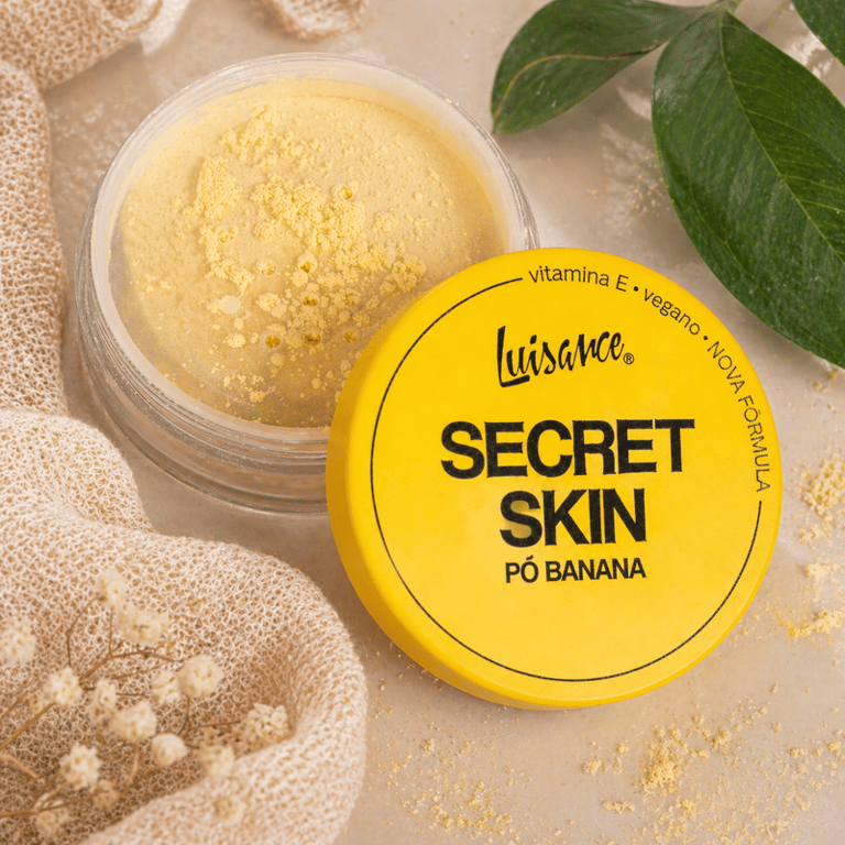 Pó Banana Secret Skin Efeito Aveludado Luisance 7g
