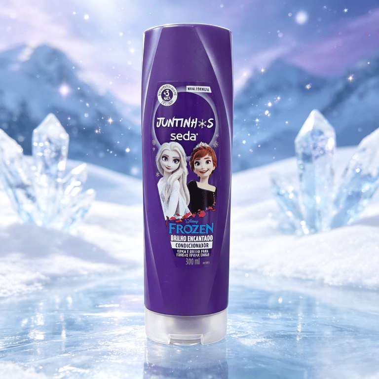Condicionador Frozen Brilho Encantado Seda Juntinhos 300ml