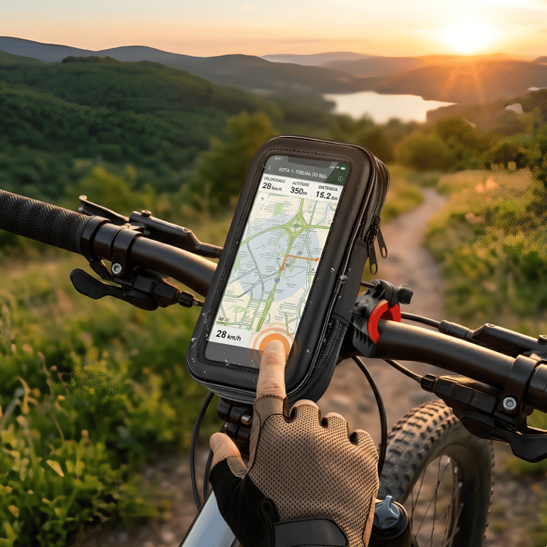Bolsa Á Prova d’Água Para Celular De Ciclismo Suporte Para Bicicleta Até 7 Polegadas