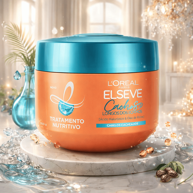 Máscara De Tratamento Nutritivo Elseve Cachos Longos dos Sonhos L'Oréal Paris 300g