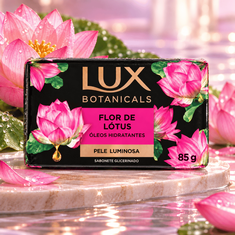 Sabonete Glicerinado em Barra Flor De Lótus Lux 85g