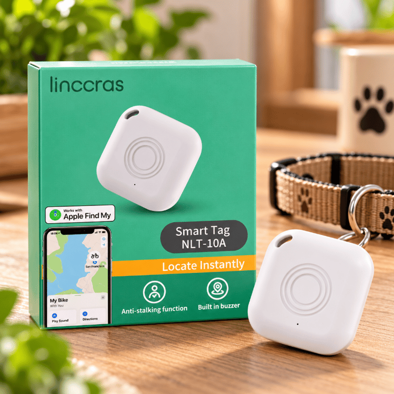 Localizador Inteligente Para Pets Compatível Com Apple Find My