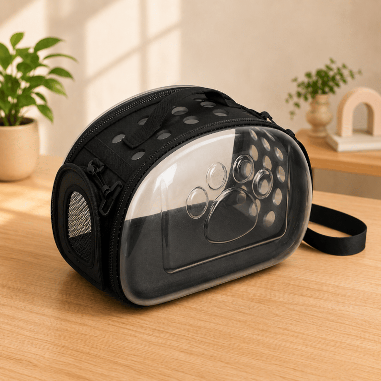 Bolsa Lateral Transporte Para Gatos E Cães Pequenos
