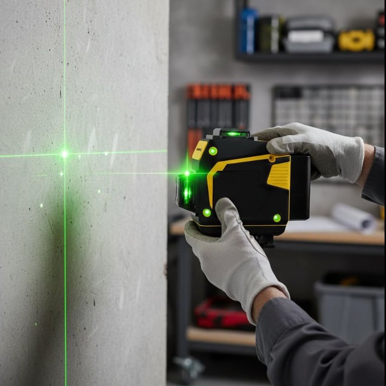 Nivelador A Laser Verde 12 Linhas Profissional Com Controle Remoto