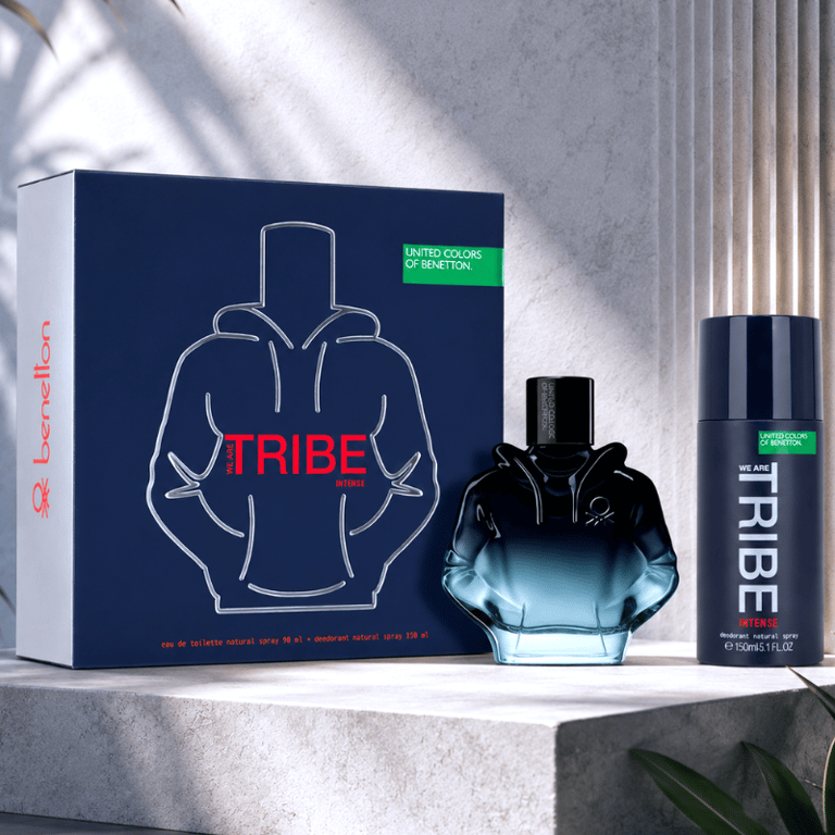 Kit Benetton We Are Tribe Intense Masculino Eau De Parfum 90ml + Desodorante 150ml