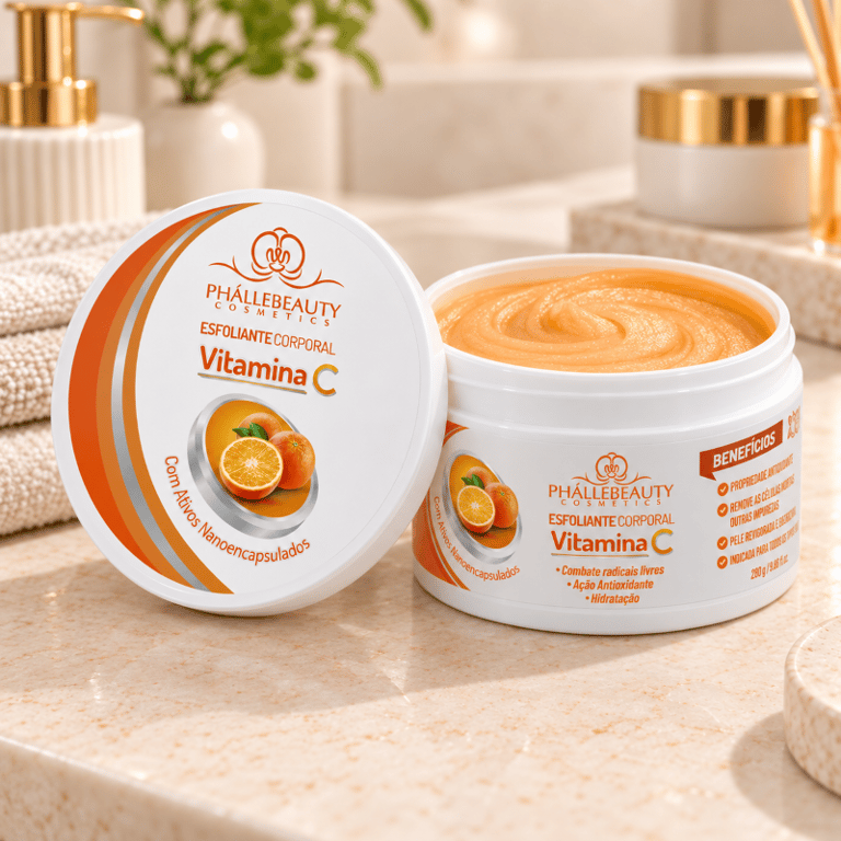Esfoliante Corporal Vitamina C Phállebeauty 280g