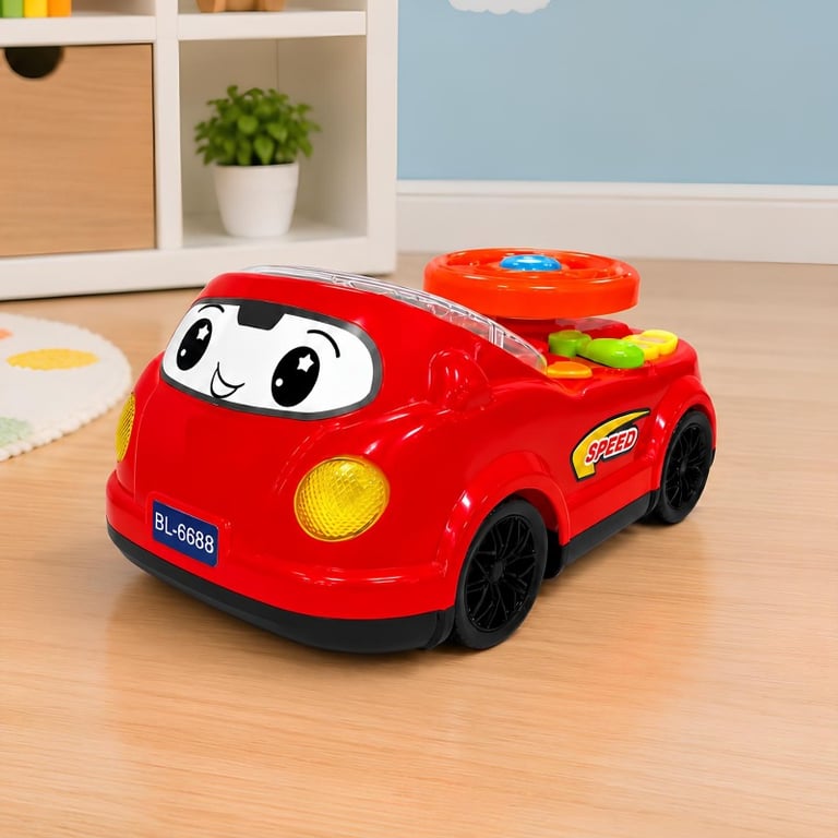 Carrinho De Controle Remoto Educativo 2 Em 1 Baoli 