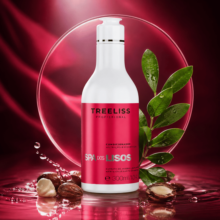 Condicionador Nutrição & Hidratação Capilar Spa Dos Lisos Treeliss 300ml