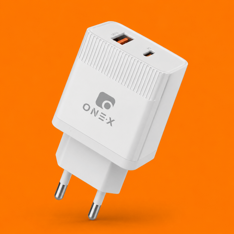 Carregador De Parede Turbo 48W USB-C PD 24W + USB QC 3.0 24W Bivolt Sem Cabo