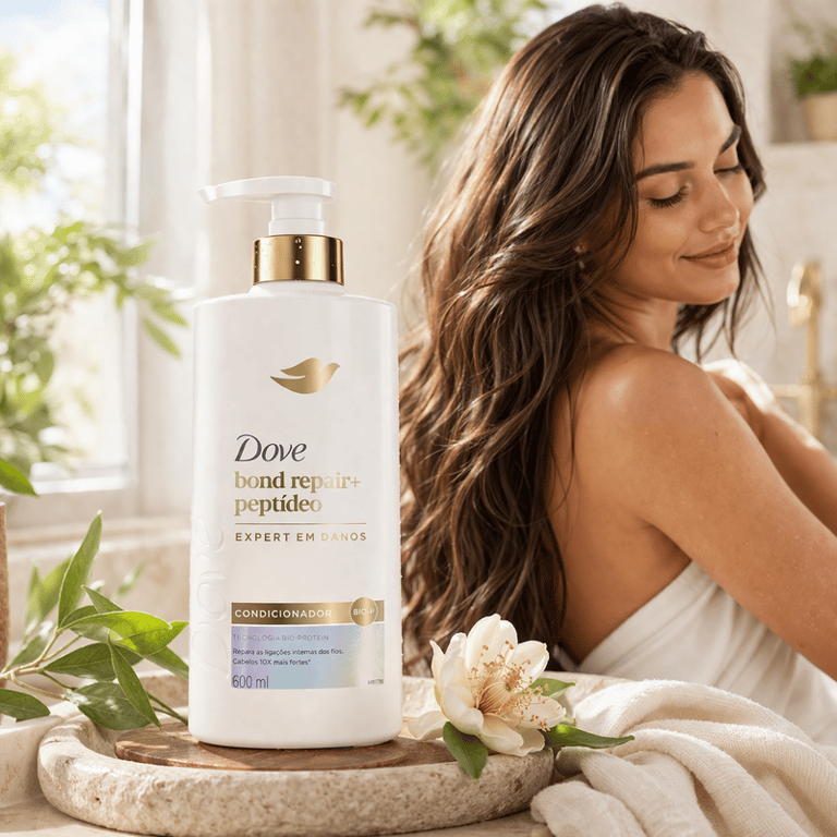 Condicionador Dove Bond Repair + Peptídeo 600ml