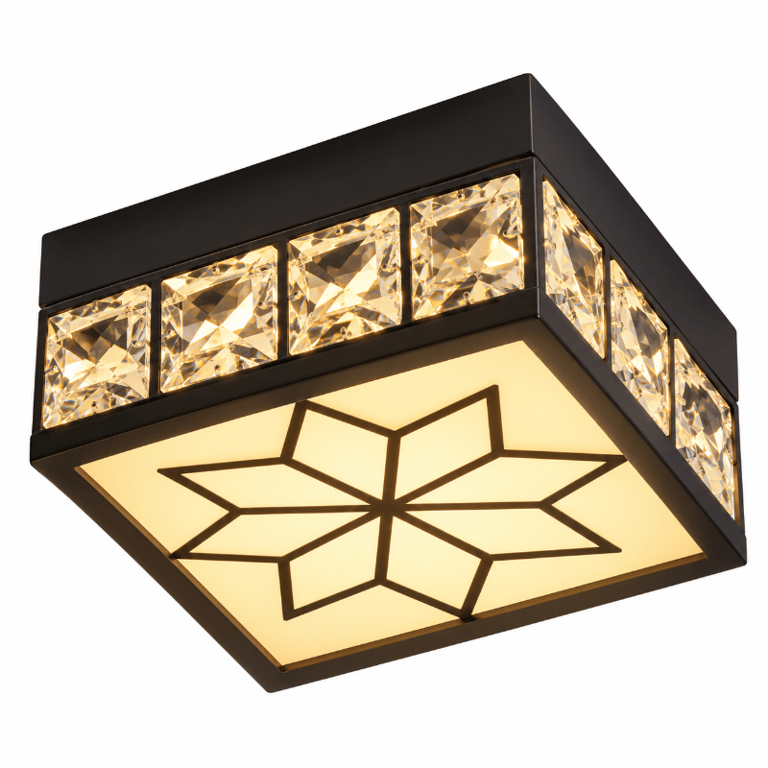 Luminária de Teto LED Quadrada 3 Temperaturas de Cor
