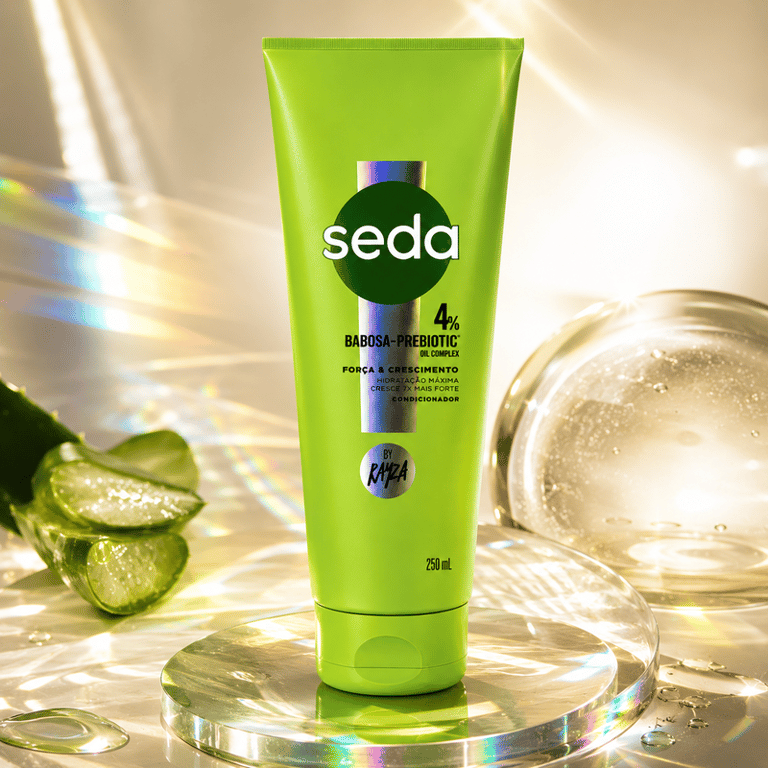 Condicionador Força & Crescimento 4% Babosa Prebiotic Oil Complex by Rayza Seda 250ml