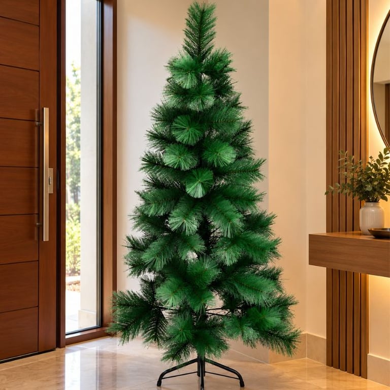 Árvore De Natal Verde 1,50 Metros Decoração Natalina Para Casa