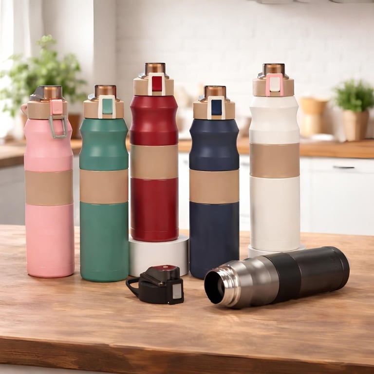 Garrafa Térmica 680ml Com Alta Conservação Térmica