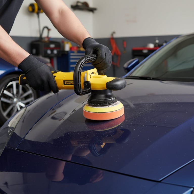 Máquina De Polir Elétrica Profissional 110V