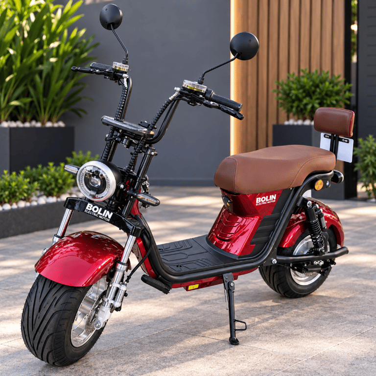 X13 Moto Elétrica Bolin 1000W  Bateria Lítio Autonomia de 50 á 60km Peso Suportado 150kg
