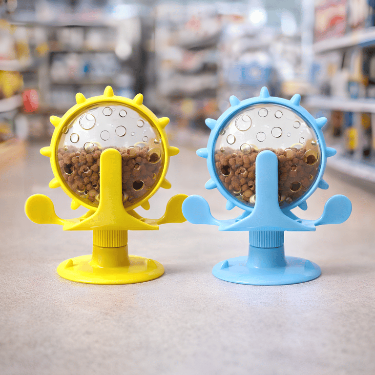 Brinquedo Interativo Dispenser De Ração Para Pets