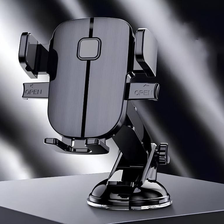 Suporte De Celular Para Carro Com Ventosa 360 Articulado Premium