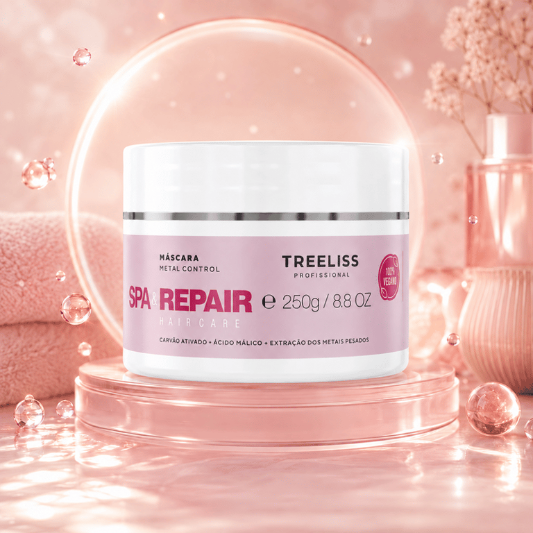 Máscara Metal Control Spa & Repair Treeliss 250g