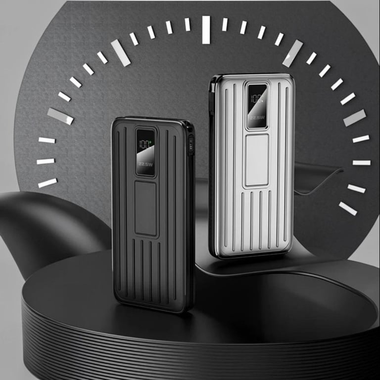  Carregador Portátil Power Bank 10000mah Suporte 22.5w