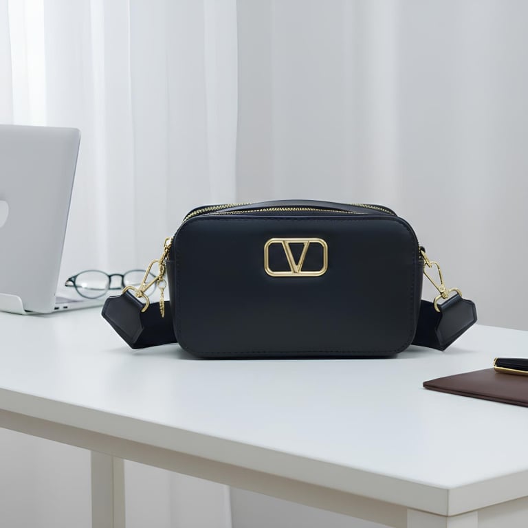 Bolsa Transversal Estruturada Estilo Crossbody 