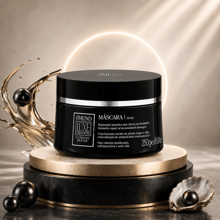 Máscara Luxe Creations Extreme Repair Reparação Intensiva Amend 250g