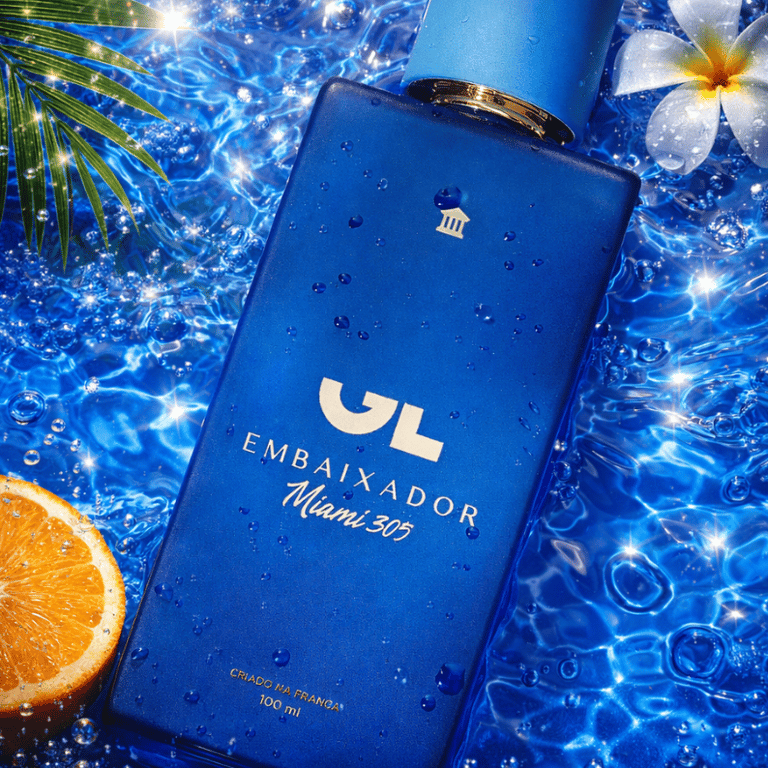 Deo Colônia Gusttavo Lima GL Embaixador Miami 305 Lata Masculino 100ml