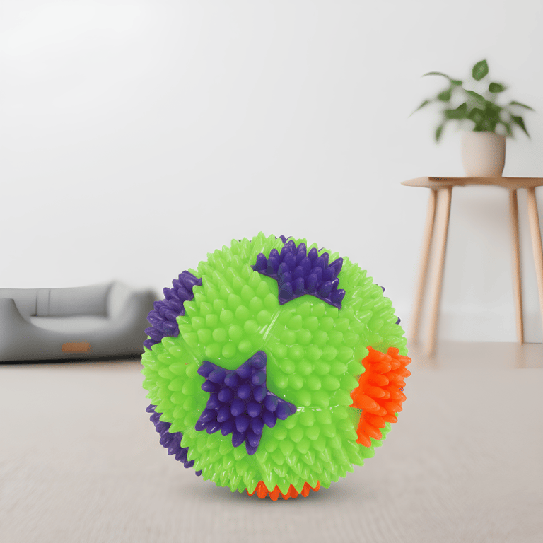 Bola Estrelada Com Led Para Pet