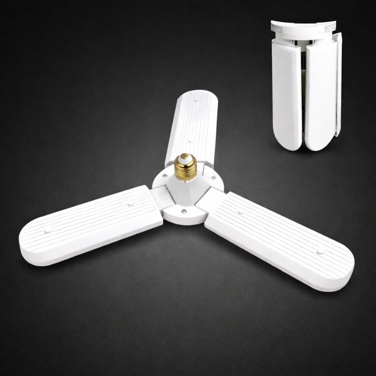 Lâmpada LED Fan Blade Dobrável 