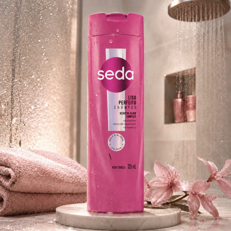 Shampoo Liso Perfeito Keratin-Align Complex Seda 325ml