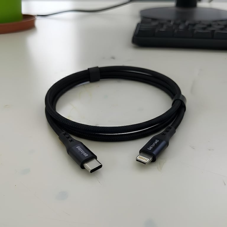 Cabo Turbo USB-C Para Lightning 30W Reforçado