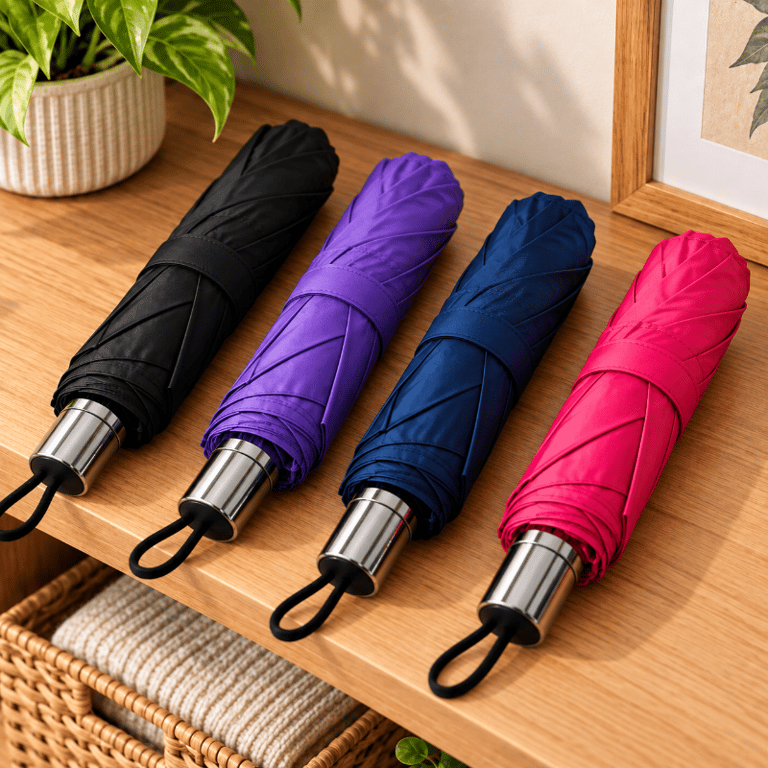 Guarda Chuva Grande com 10 Hastes Proteção Solar UV Cobertura Ampla 