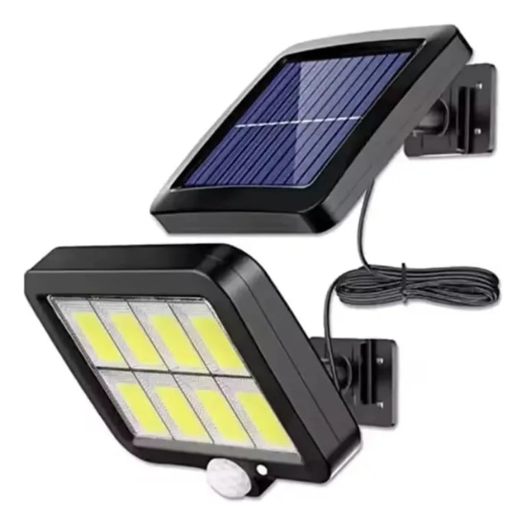 Luminaria Solar de Led com Sensor