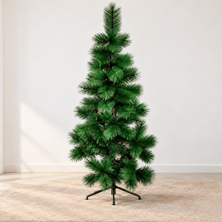 Árvore De Natal Tradicional Verde 2,1 Metros Grande Para Decoração