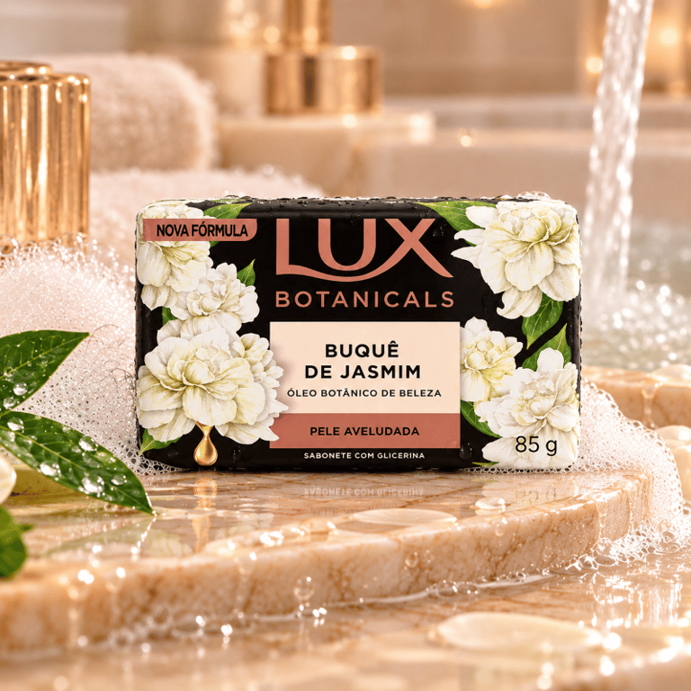 Sabonete Glicerinado em Barra Buquê De Jasmim Lux 85g