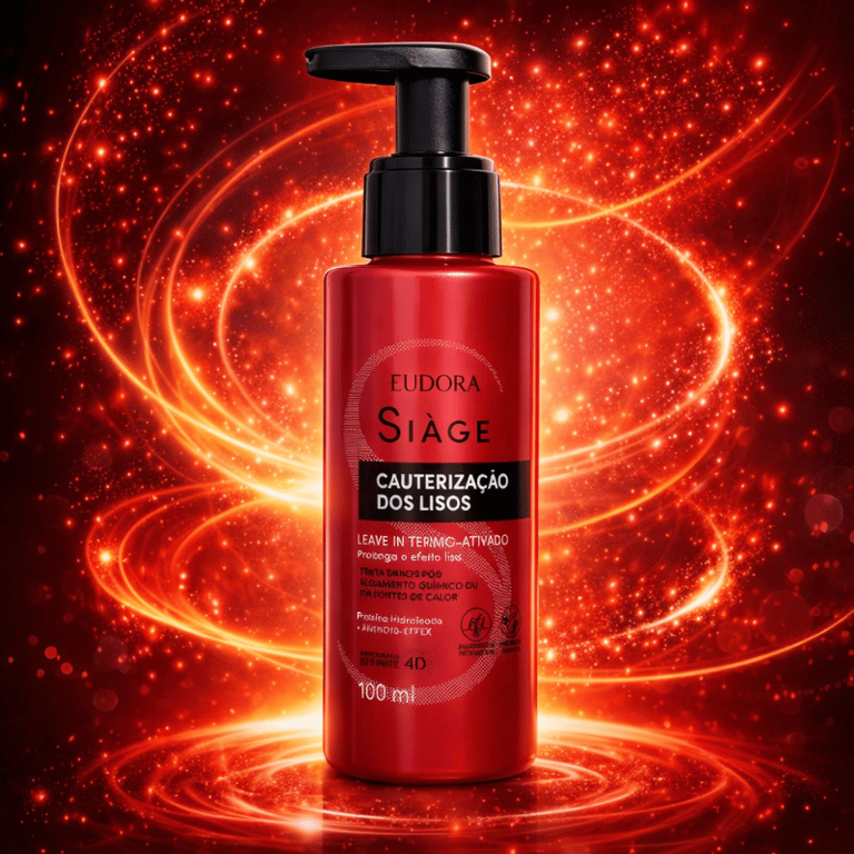Leave-In Capilar Siàge Cauterização dos Lisos Eudora 100ml