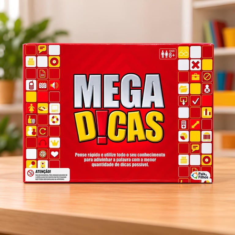  Jogo De Tabuleiro Mega Dicas Pais & Filhos