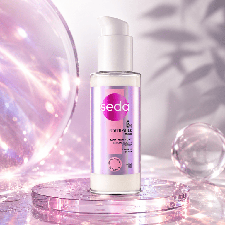 Sérum Leave-In Luminous UV 6% Glycol + Vita C Complex Seda 110ml