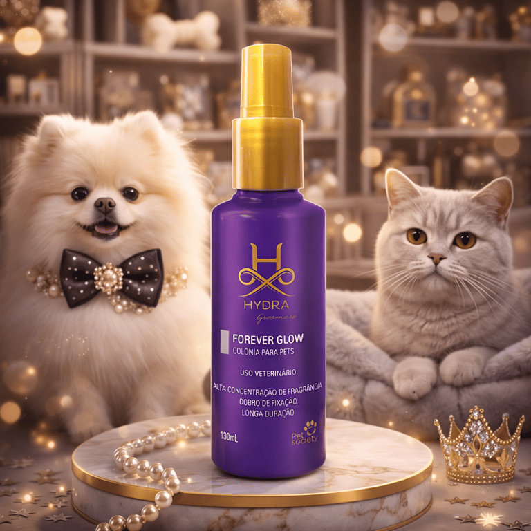 Colônia Forever Glow Hydra Groomers Pet Society 130ml