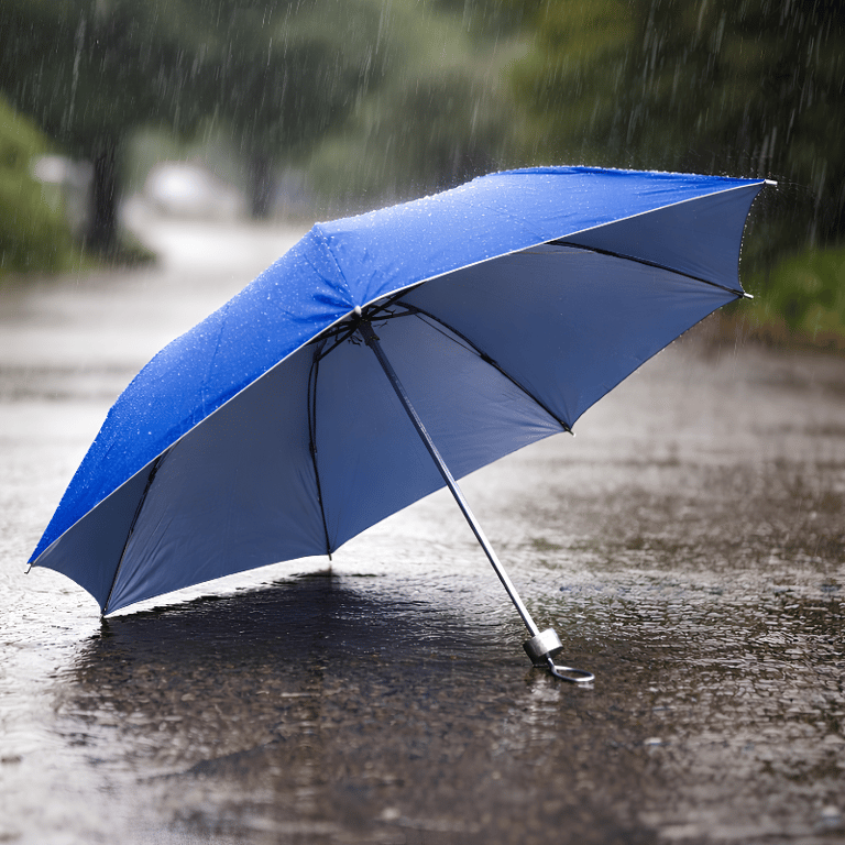 Guarda Chuva Compacto Com Proteção Solar UV