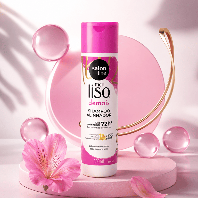 Shampoo Alinhador Meu Liso Demais Salon Line 300ml