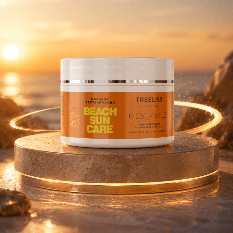 Máscara Restauradora Beach Sun Care Treeliss 250g
