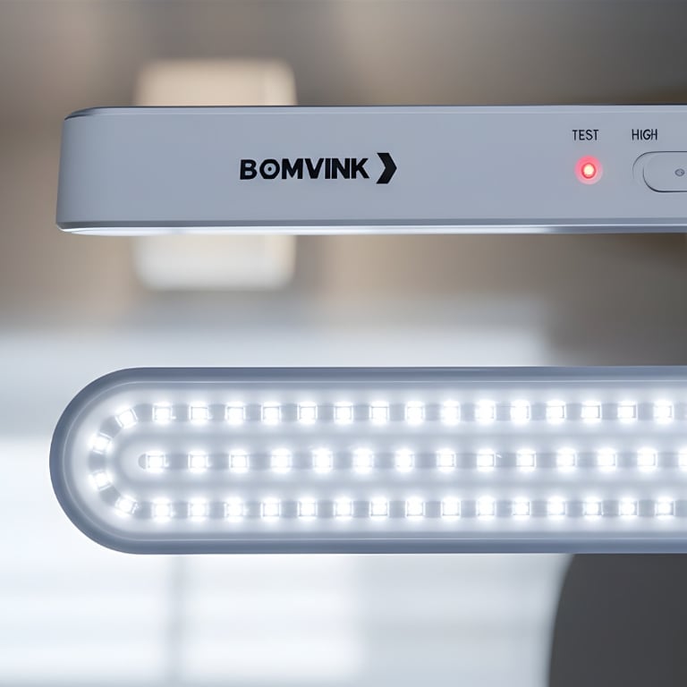 Lâmpada De Emergência Recarregável 60 Leds