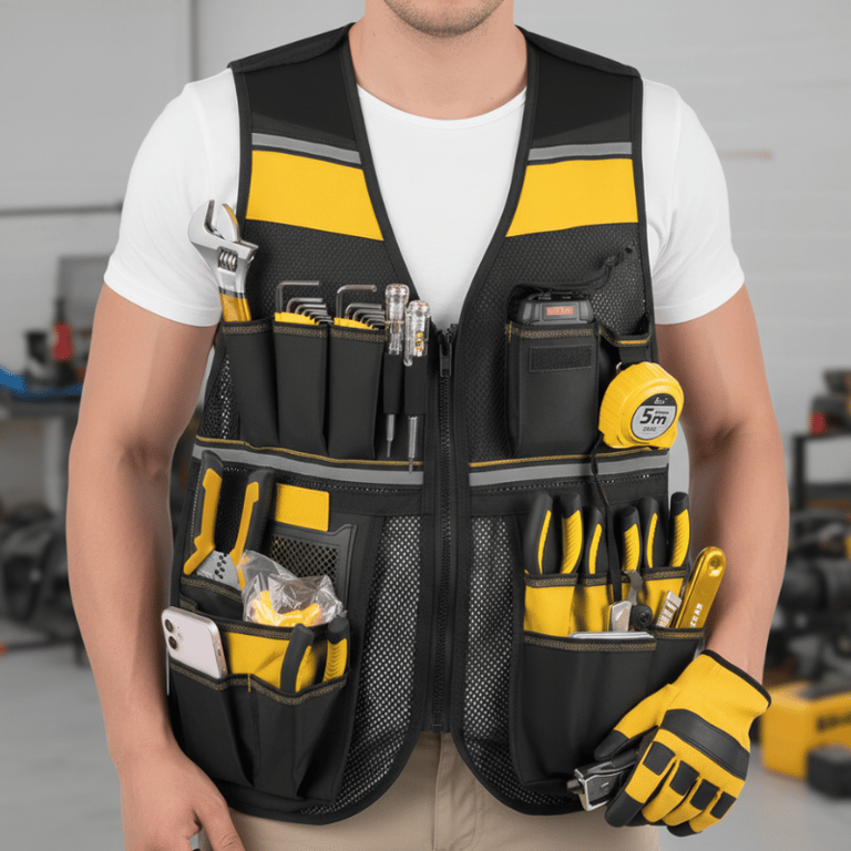 Colete Porta Ferramentas Organizador Corporal