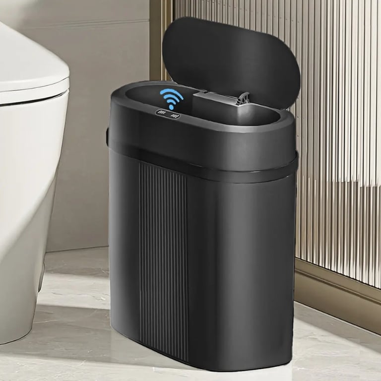 Lixeira Automática Anti Odor Sensor Inteligente Banheiro