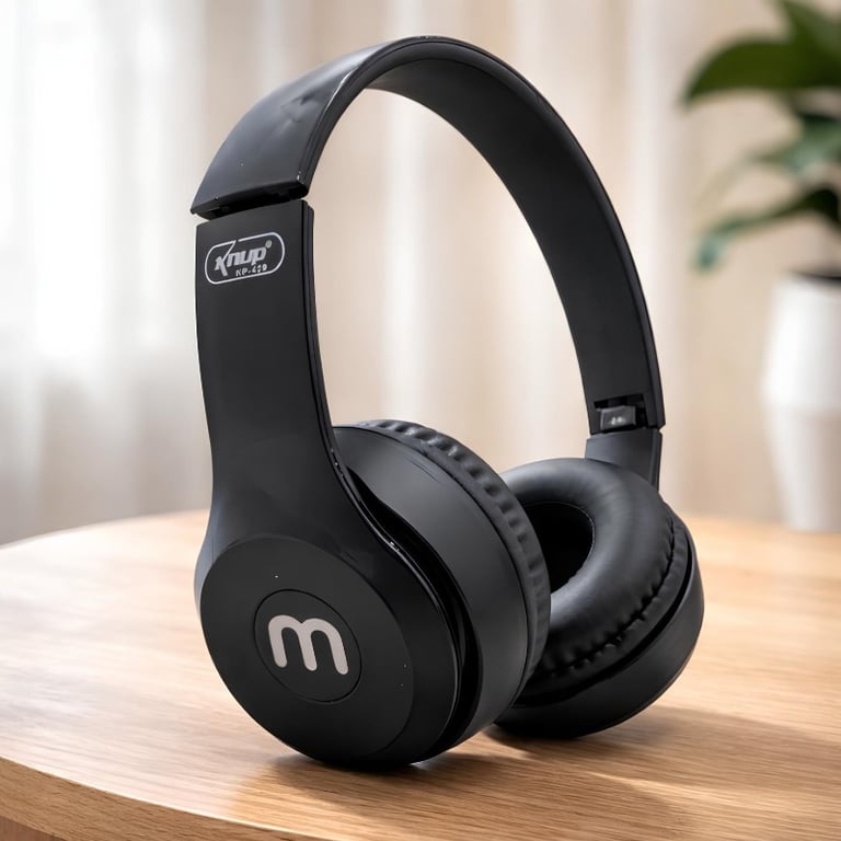 Fone De Ouvido Headphone Com Fio P2 3.5mm Driver 40mm Cabo 1.2 Metros Almofadado Para Celular Computador Notebook Música Vídeos